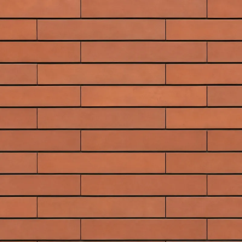 Terracotta rainscreen tiles